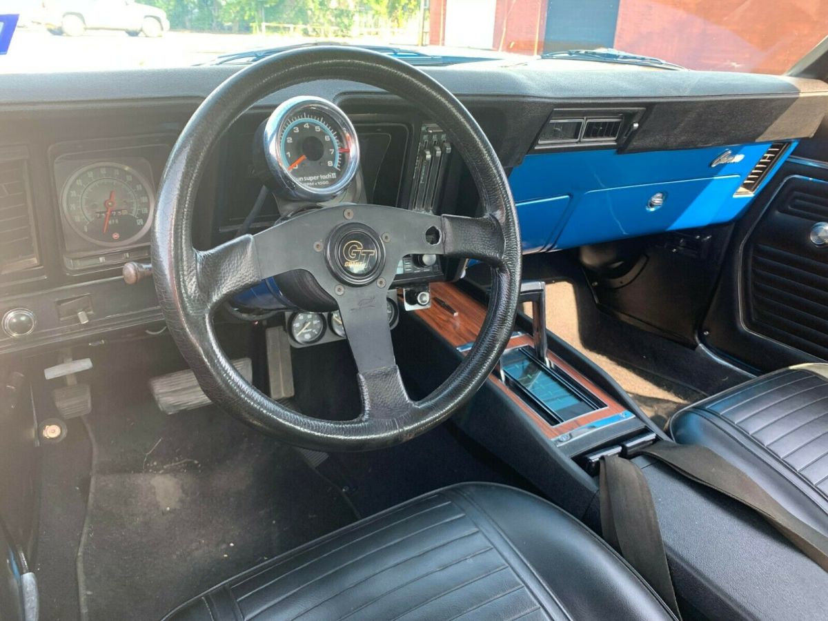 1969 Blue Chevrolet Camaro Coupe