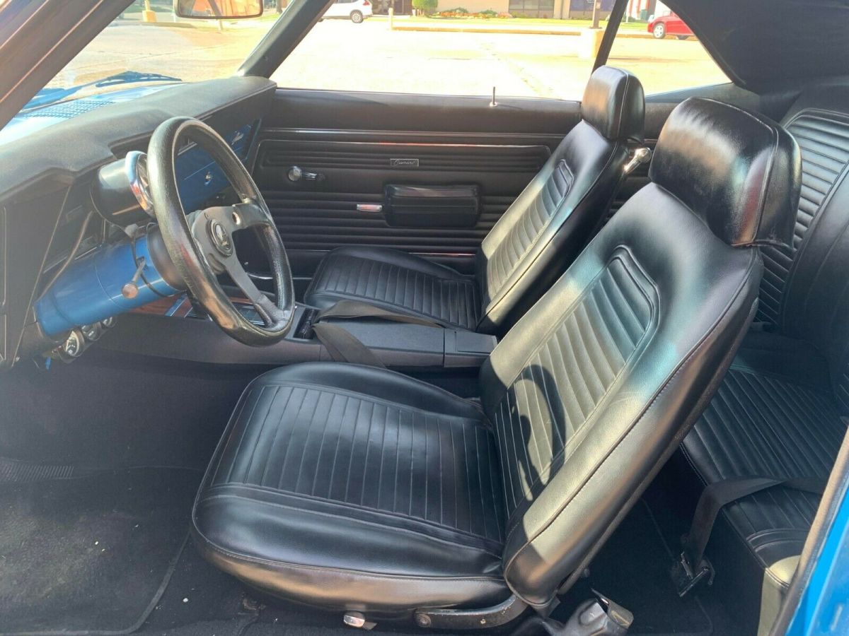 1969 Blue Chevrolet Camaro Coupe