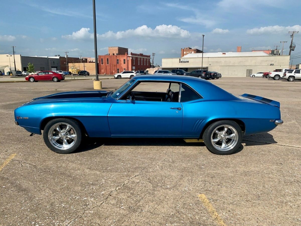 1969 Blue Chevrolet Camaro Coupe
