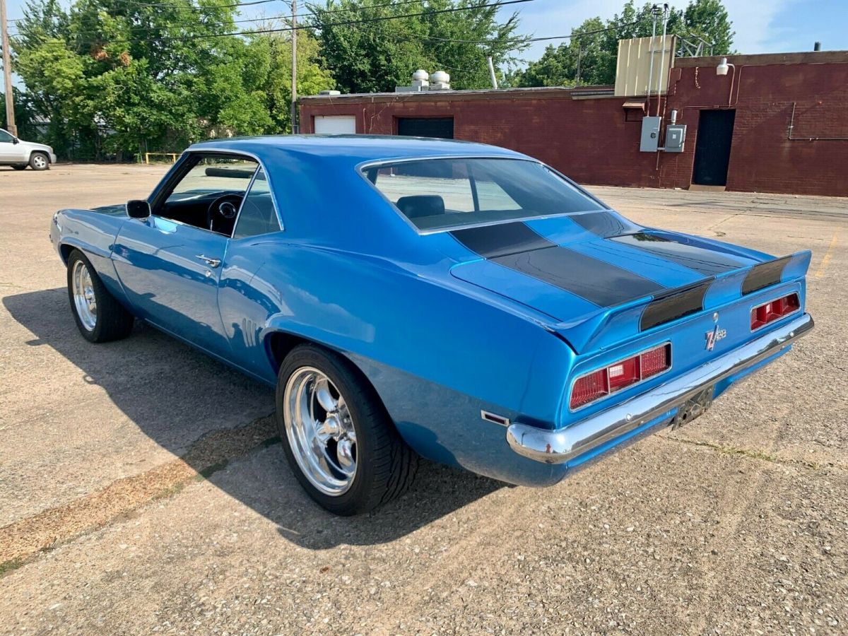 1969 Blue Chevrolet Camaro Coupe