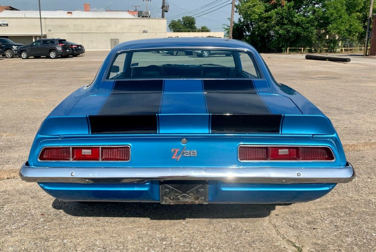 1969 Blue Chevrolet Camaro Coupe