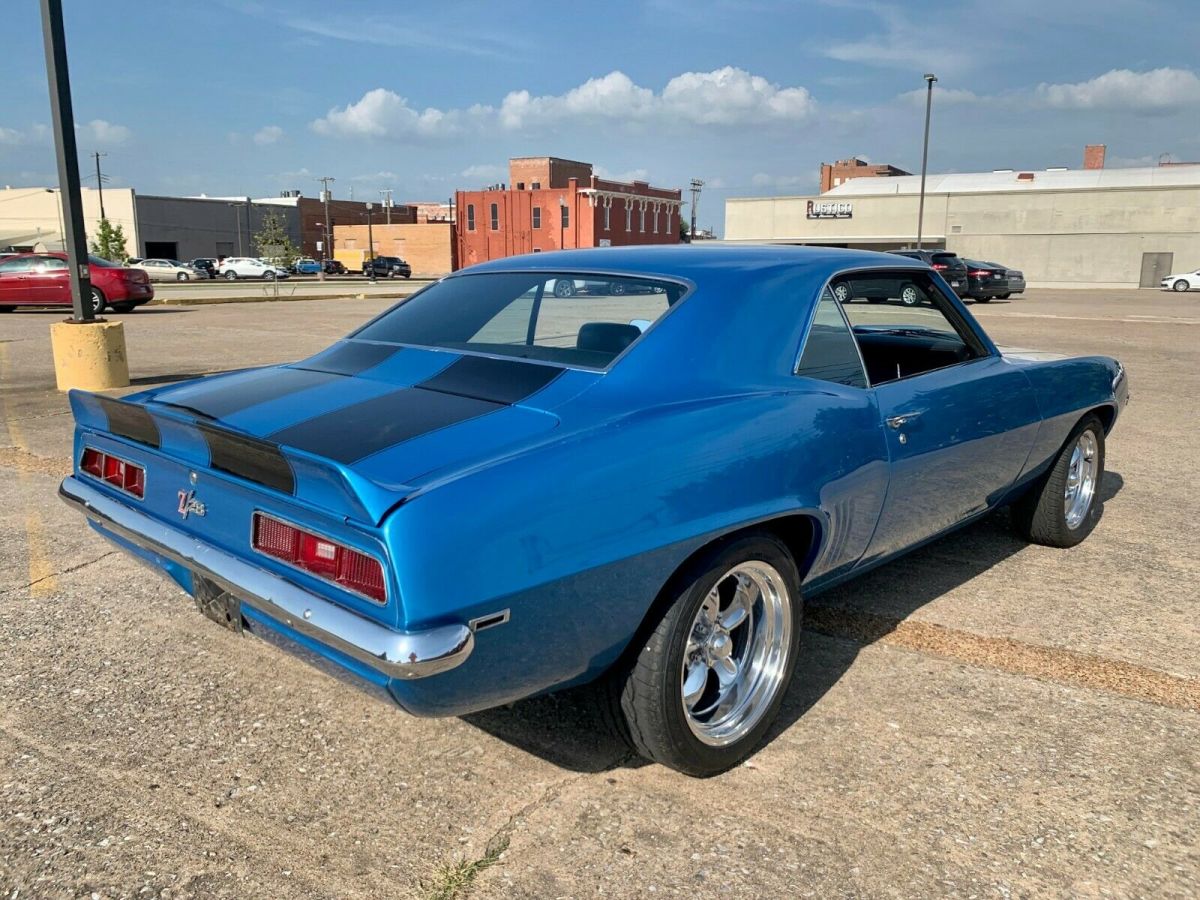 1969 Blue Chevrolet Camaro Coupe