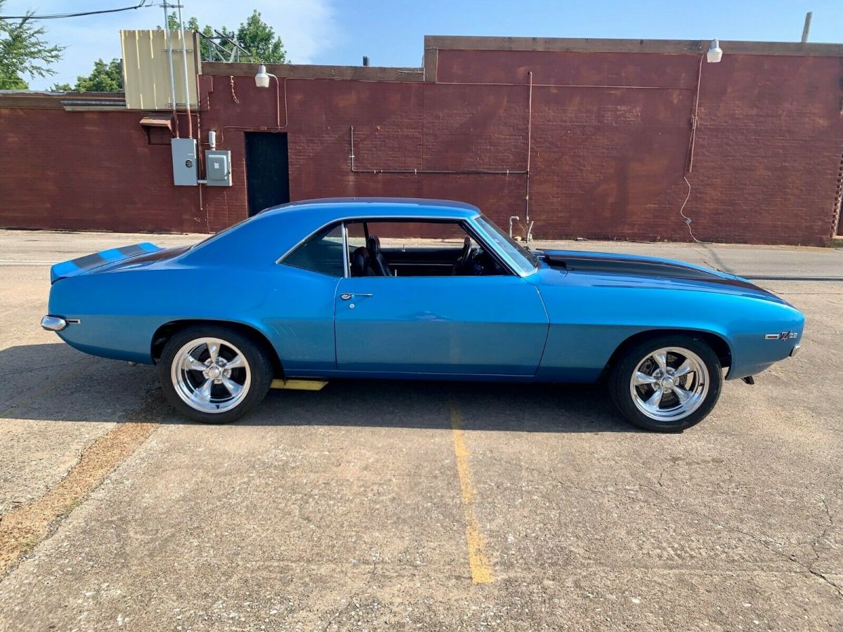1969 Blue Chevrolet Camaro Coupe