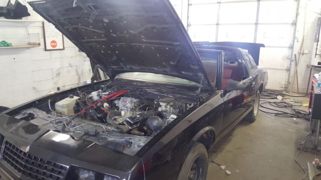 1987 Black Chevrolet Monte Carlo Coupe