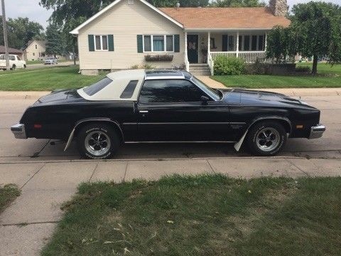 1977 Black Oldsmobile Cutlass Coupe