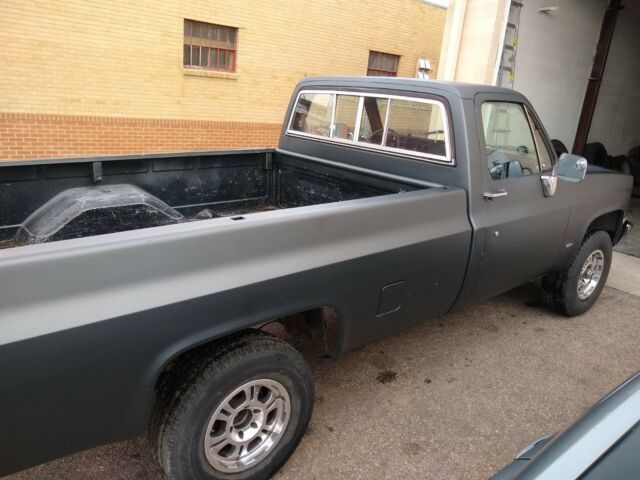 1982 Black Chevrolet C/K Pickup 1500 Standard Cab Pickup