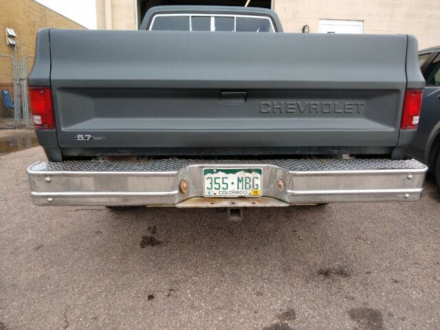 1982 Black Chevrolet C/K Pickup 1500 Standard Cab Pickup