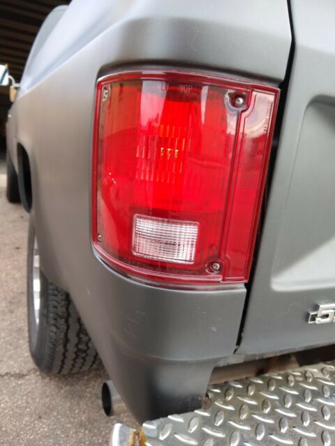 1982 Black Chevrolet C/K Pickup 1500 Standard Cab Pickup