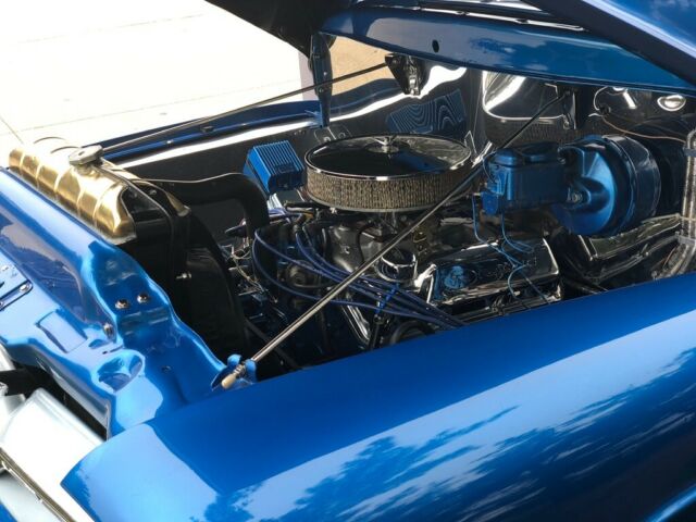 1955 Blue Ford F-100 Standard Cab Pickup