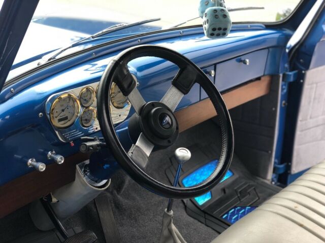 1955 Blue Ford F-100 Standard Cab Pickup