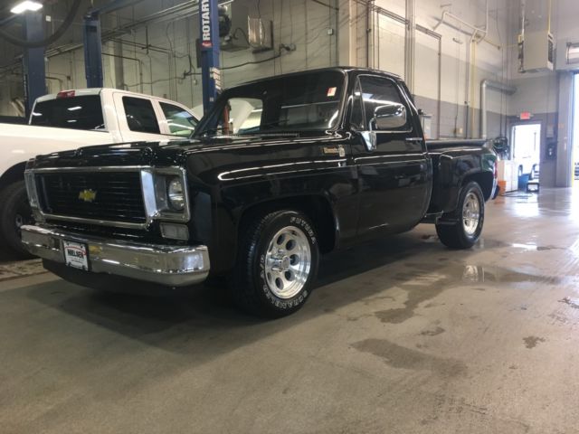 1978 BLACK Chevrolet C-10