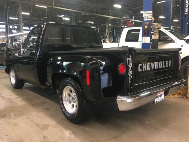 1978 BLACK Chevrolet C-10
