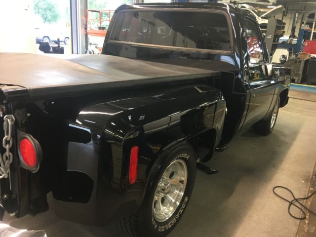 1978 BLACK Chevrolet C-10