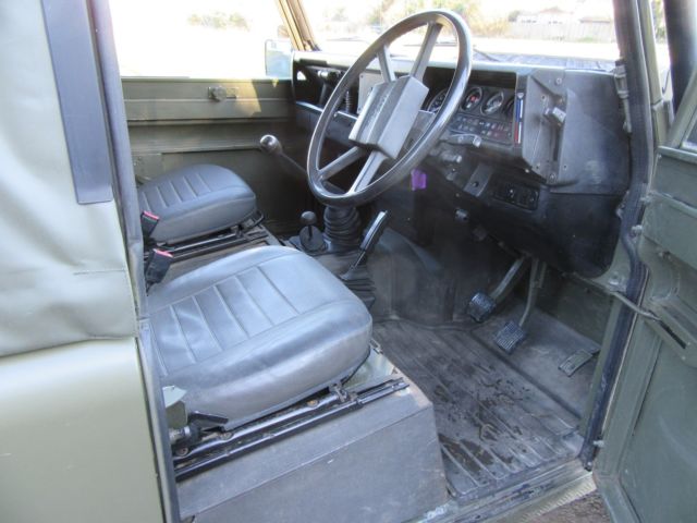 1980 Green Land Rover Defender Convertible