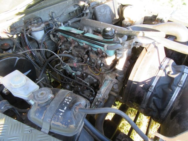 1980 Green Land Rover Defender Convertible