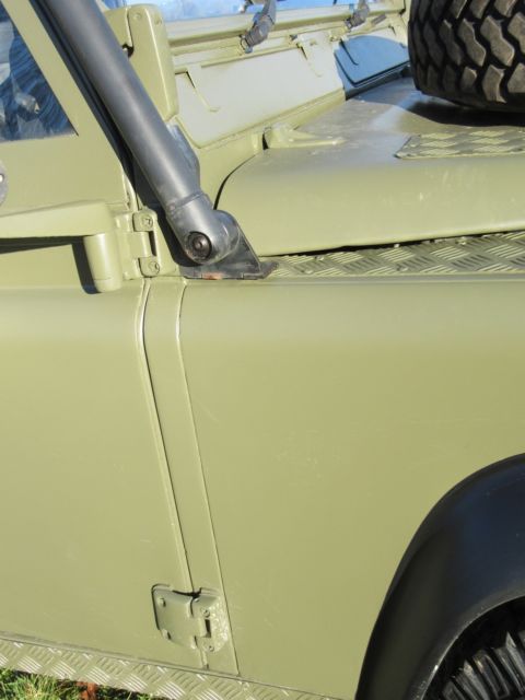 1980 Green Land Rover Defender Convertible