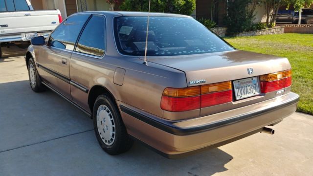 1991 Brown Honda Accord Coupe