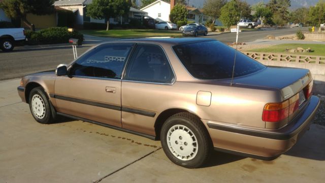 1991 Brown Honda Accord Coupe