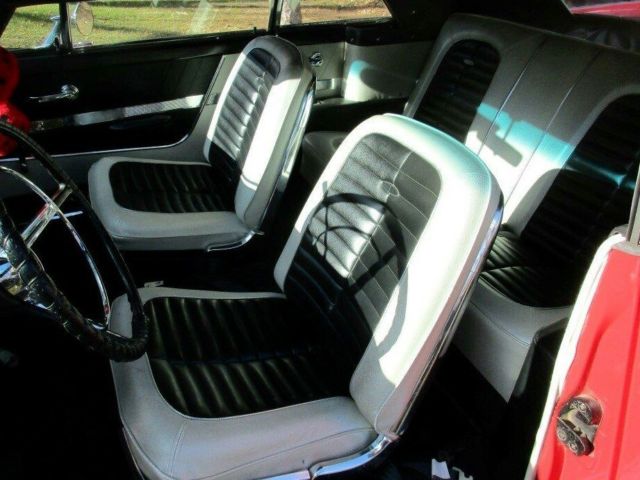 1961 Red Ford Galaxie Convertible