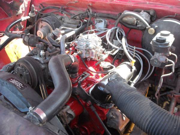 1987 Red Dodge Power Wagon SWB PICKUP