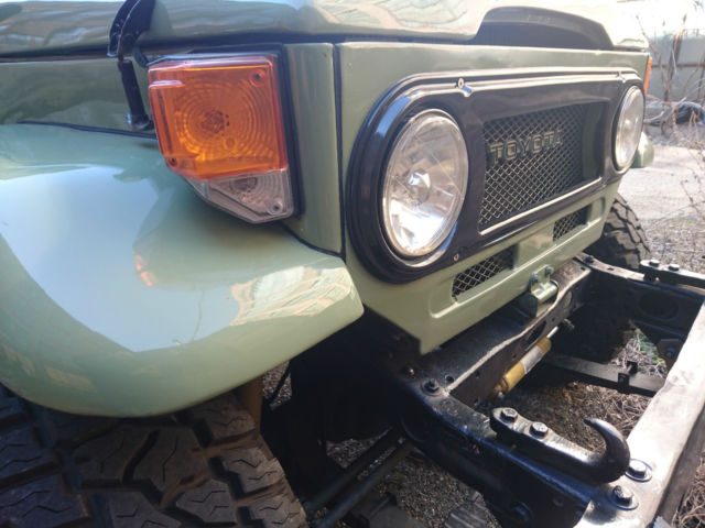 1978 Green Toyota FJ Cruiser