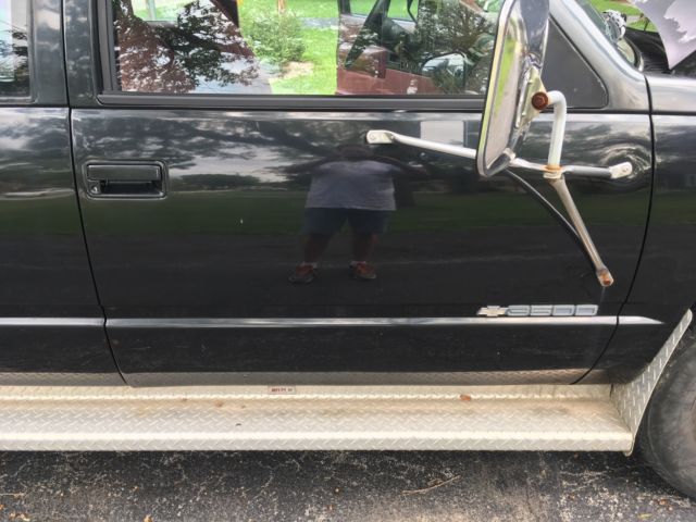 1988 Black Chevrolet C/K Pickup 3500 Extended Cab Pickup