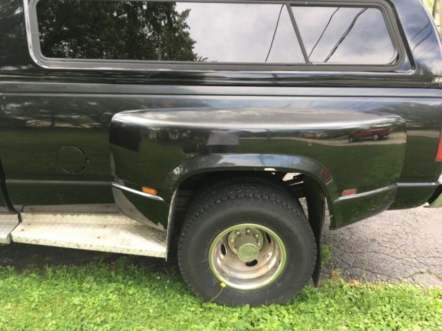 1988 Black Chevrolet C/K Pickup 3500 Extended Cab Pickup