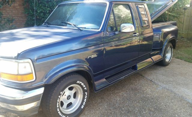 1994 Blue Ford F-150 Extended Cab Pickup