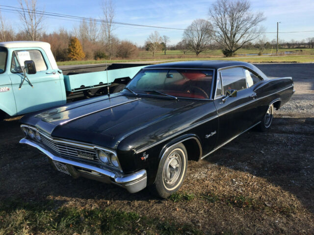 1966 Black Chevrolet Impala Hardtop