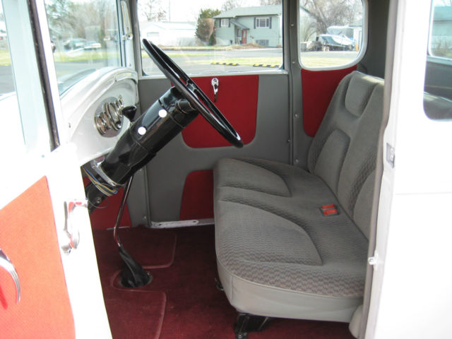 1931 White Ford Model A Coupe