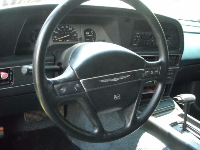 1991 Blue Ford Thunderbird Coupe