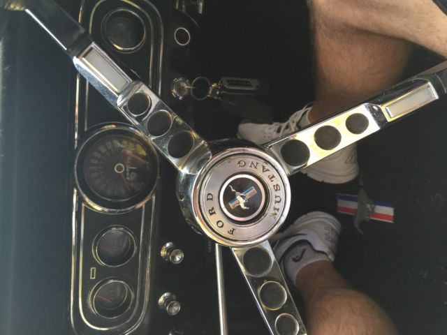 1966 Metallic green Ford Mustang Sedan