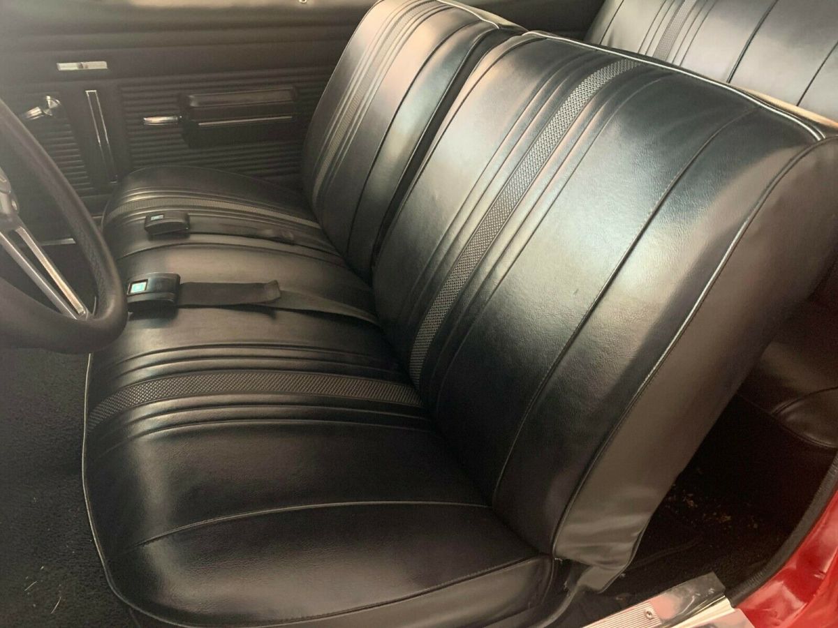 1971 Red Chevrolet Nova Coupe