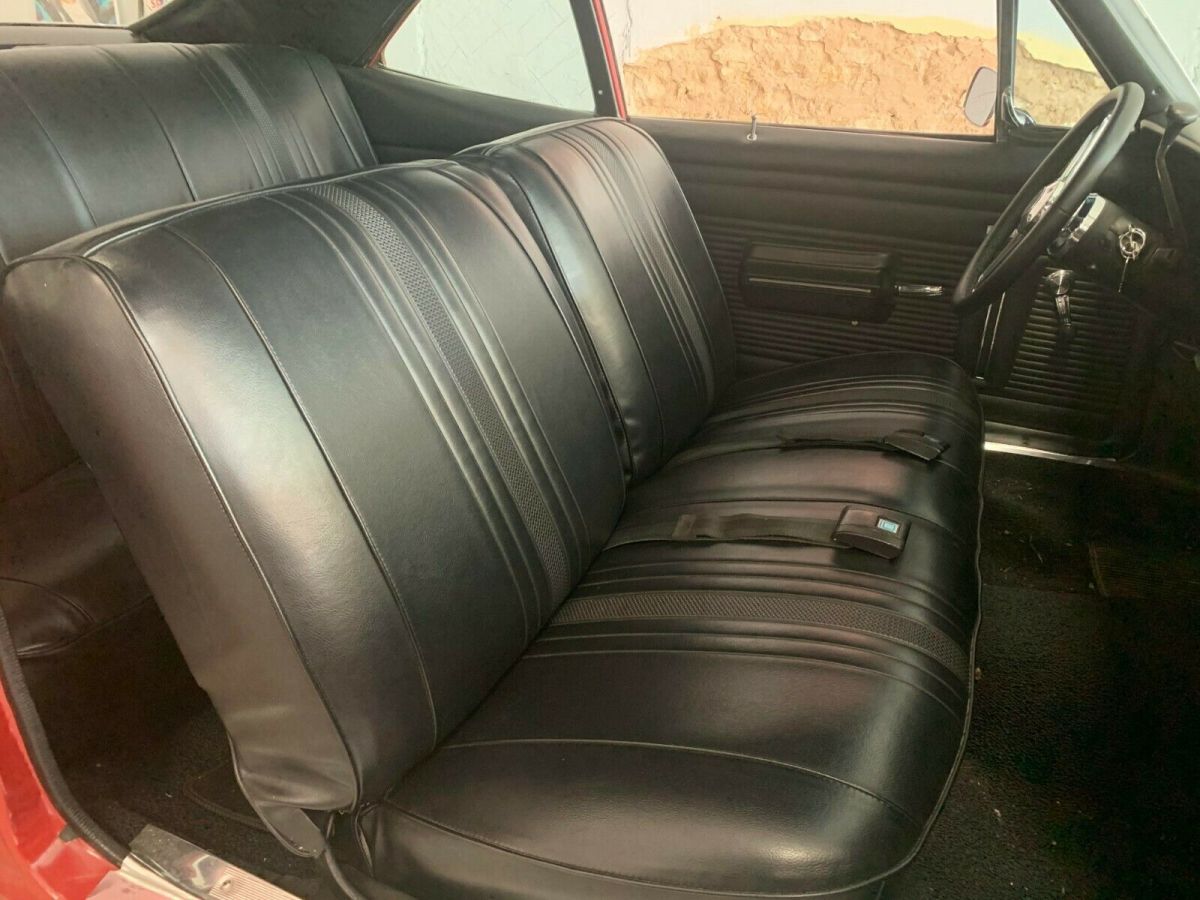 1971 Red Chevrolet Nova Coupe