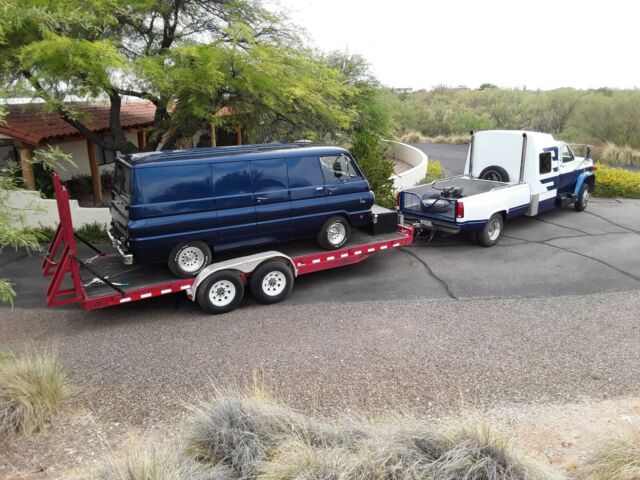 1969 Blue Dodge Other van