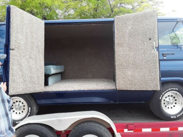 1969 Blue Dodge Other van