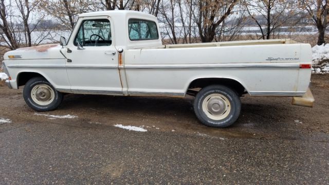 1970 White Ford F-150