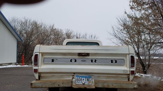 1970 White Ford F-150