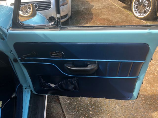 1972 Blue Volkswagen Beetle - Classic Convertible