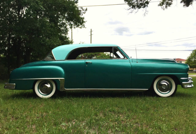1952 Green DeSoto Custom Coupe