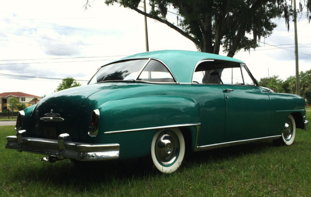 1952 Green DeSoto Custom Coupe