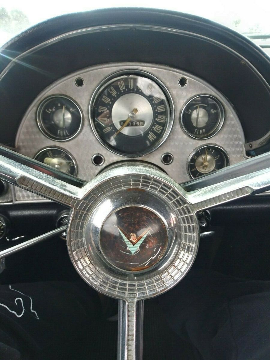 1957 Black Ford Thunderbird Coupe