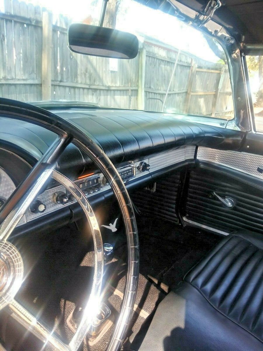 1957 Black Ford Thunderbird Coupe