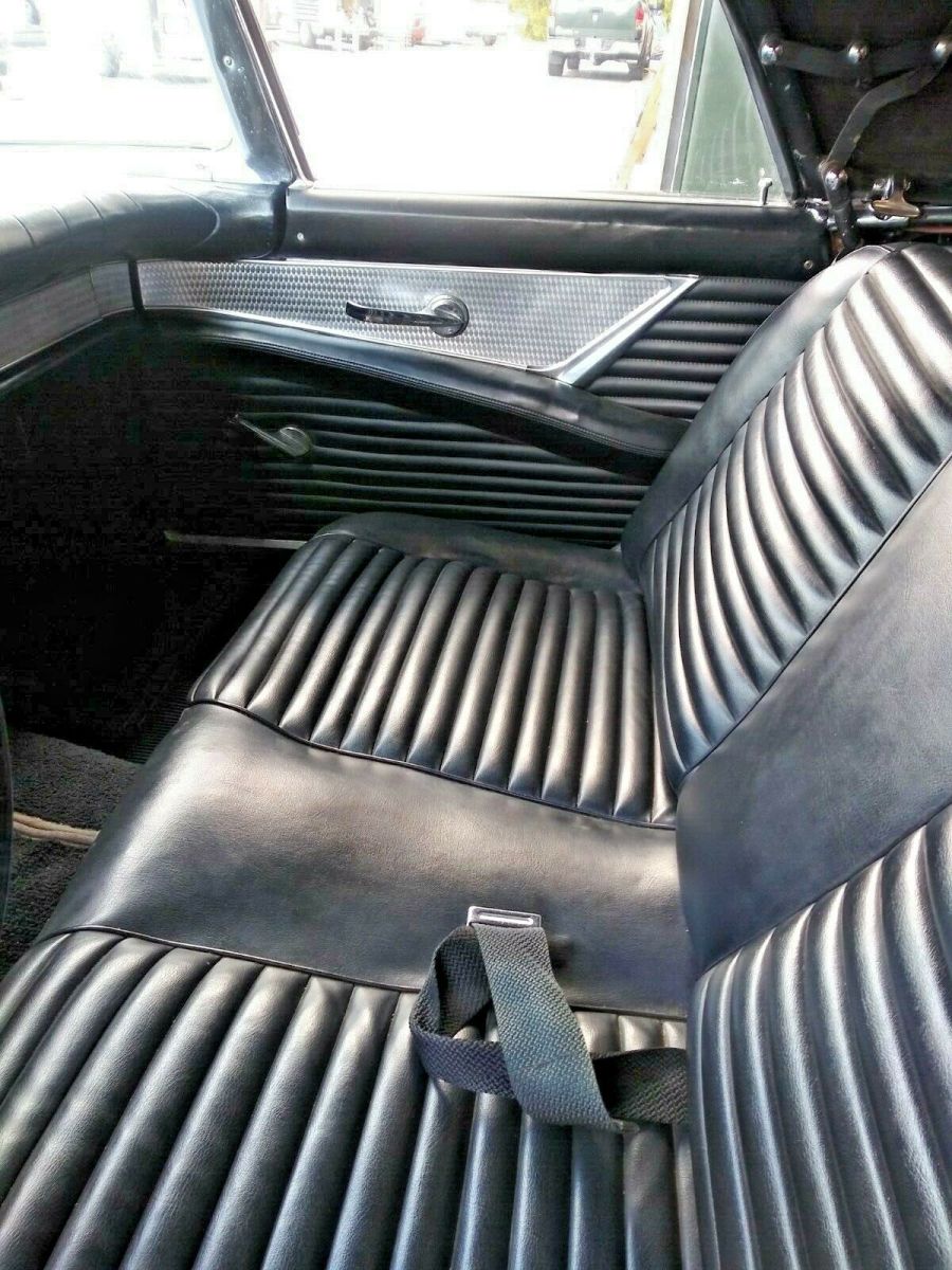 1957 Black Ford Thunderbird Coupe