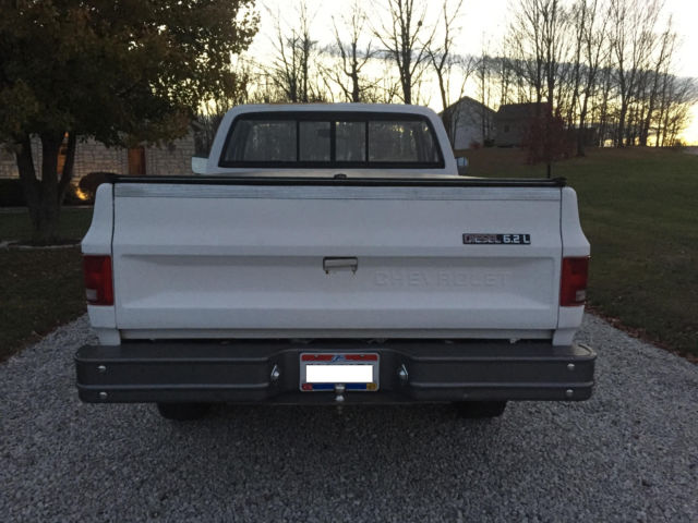 1983 White Chevrolet C/K Pickup 1500
