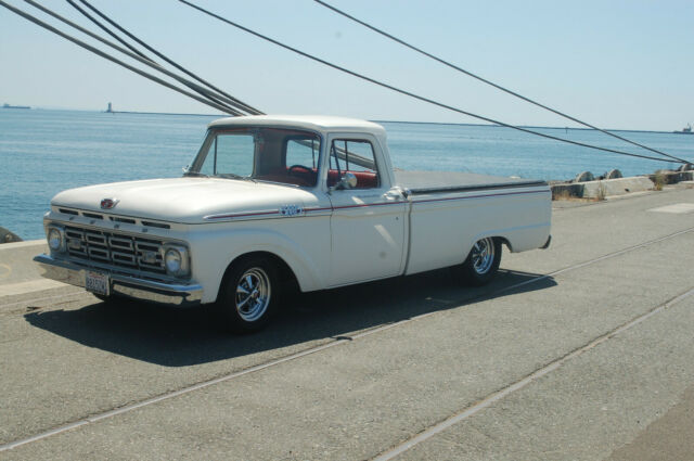 1964 White Ford F-100 Standard Cab Pickup