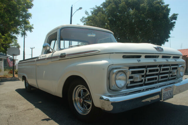 1964 White Ford F-100 Standard Cab Pickup