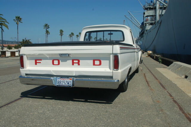 1964 White Ford F-100 Standard Cab Pickup