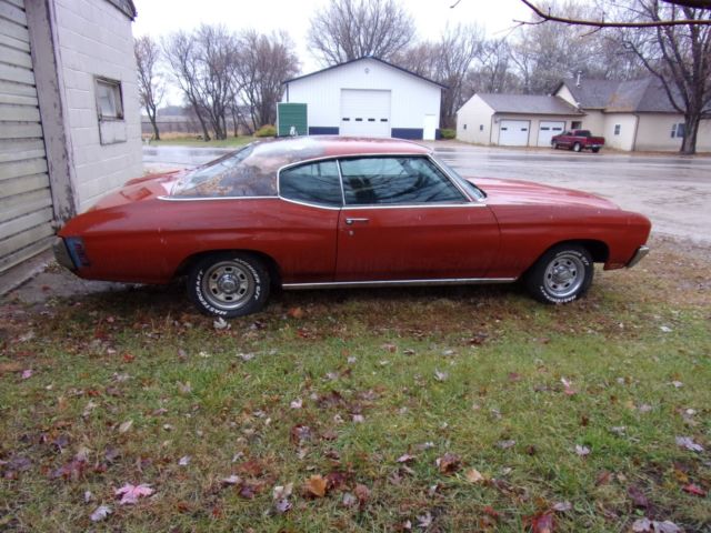 1970 blue Chevrolet Chevelle
