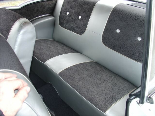 1957 White Chevrolet Bel Air/150/210 HARDTOP